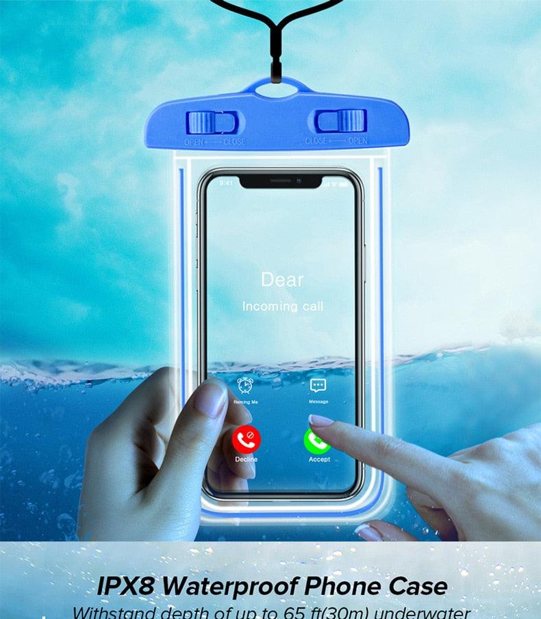 Transparent Waterproof Phone Case