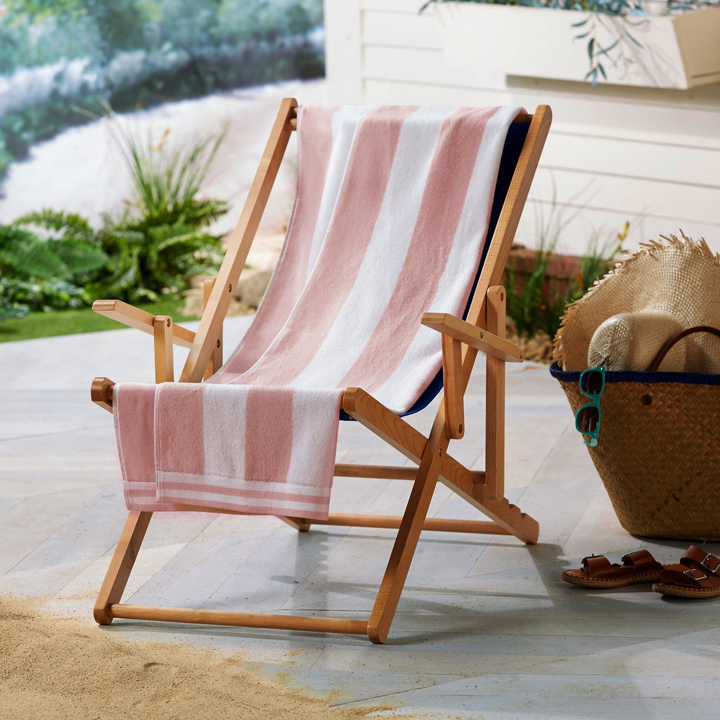4-Pack Striped Cabana Beach Towel