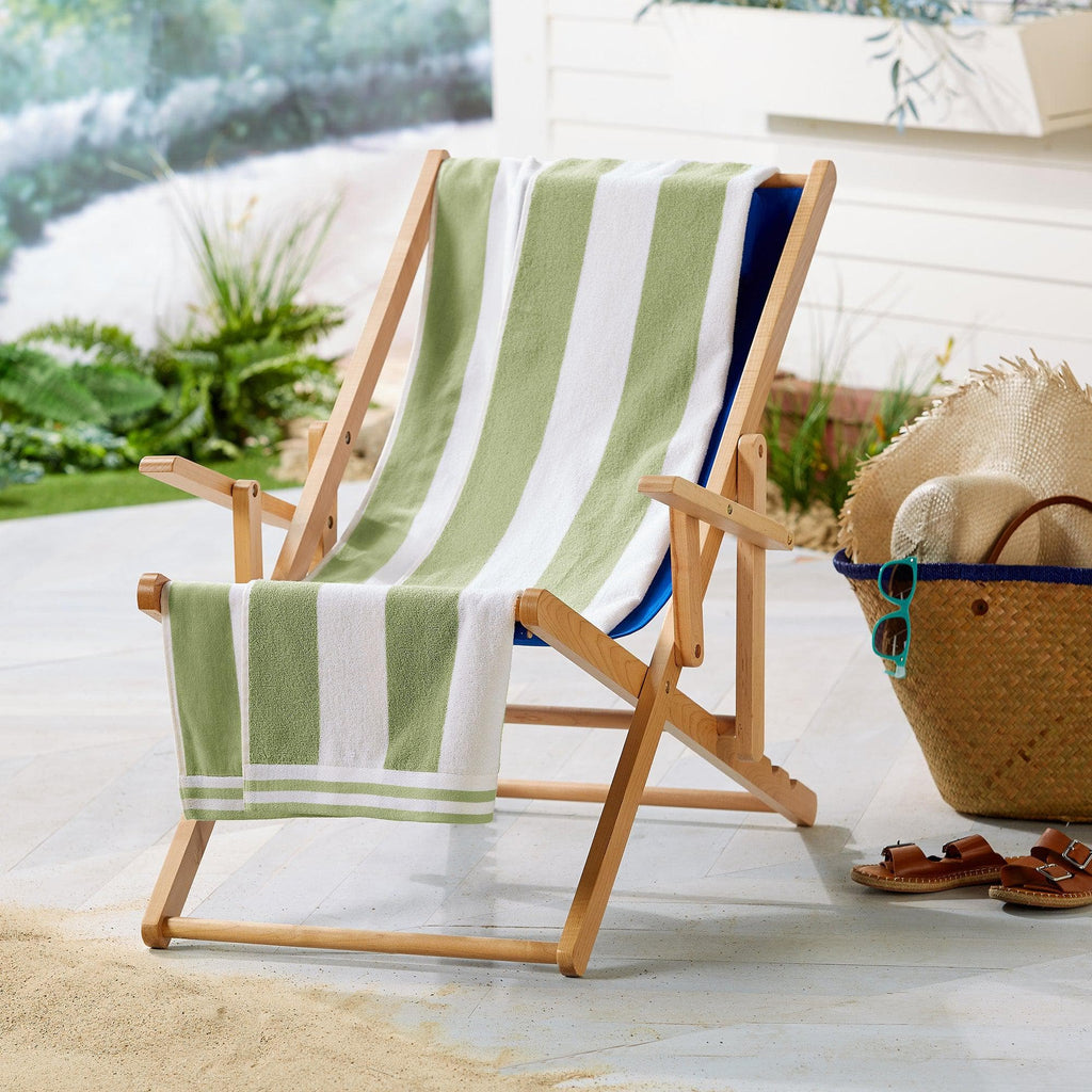4-Pack Striped Cabana Beach Towel